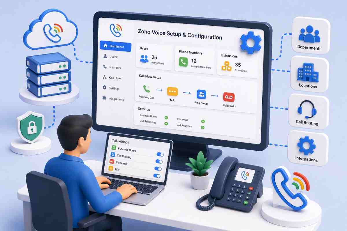 Zoho Voice Setup